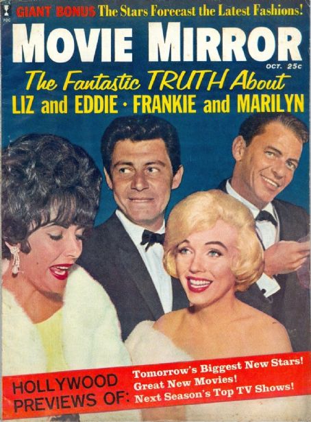 Eddie Fisher, Elizabeth Taylor, Marilyn Monroe, Frank Sinatra, Eddie ...