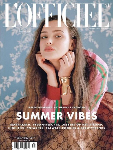 Katherine Langford, L'Officiel Magazine July 2018 Cover Photo - Netherlands