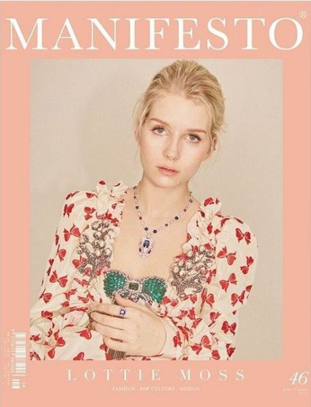 Lottie Moss Manifesto Magazine August 2017 Cover Photo Hong Kong