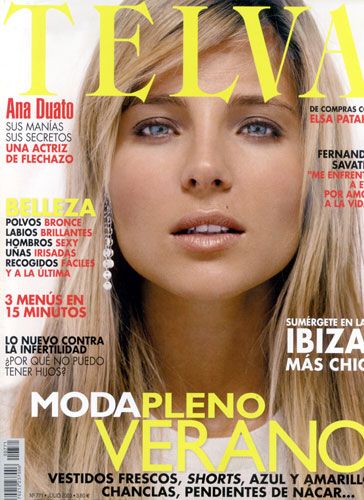 Elsa Pataky, Telva Magazine July 2003 Cover Photo - Spain