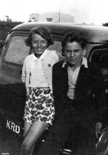 George Harrison and Jennifer Brewer