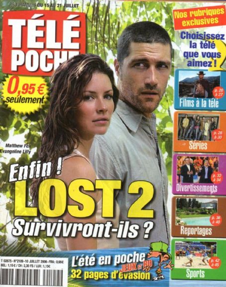 Evangeline Lilly, Matthew Fox, Lost, Evangeline Lilly and Matthew Fox
