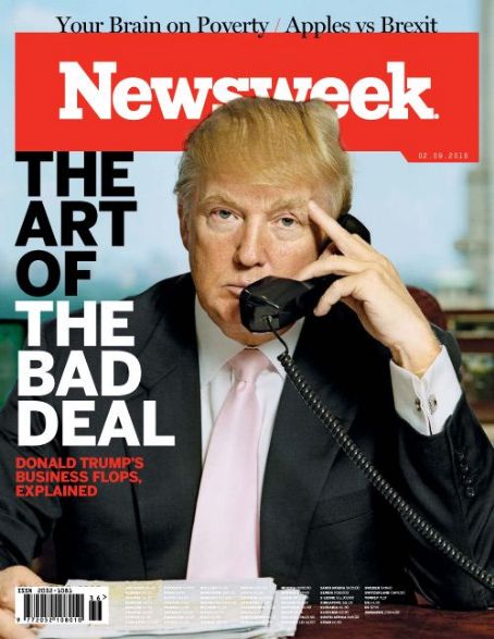 Donald Trump, Newsweek Magazine 02 September 2016 Cover Photo - United ...