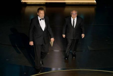 Arnold Schwarzenegger and Danny DeVito - The 96th Annual Academy Awards (2024)