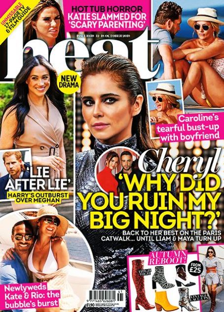 Cheryl - Heat Magazine Cover [United Kingdom] (12 October 2019)