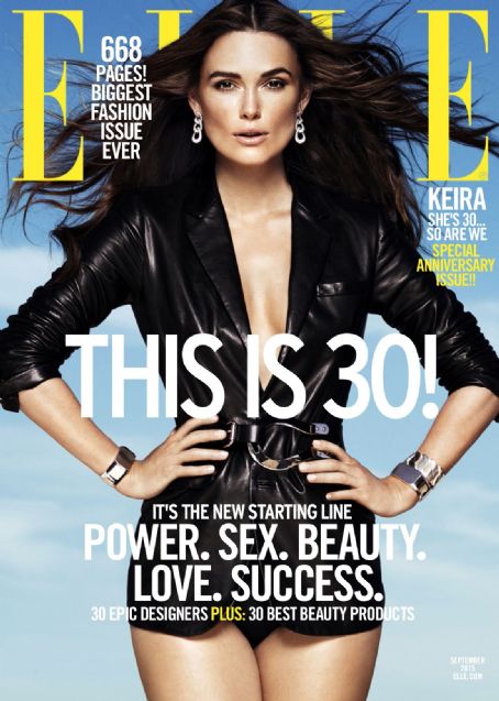 Elle Magazine [United States] (September 2015) Magazine Cover Photos ...