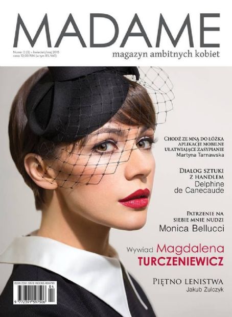 Magdalena Turczeniewicz Madame Magazine April 2015 Cover Photo Poland 2749