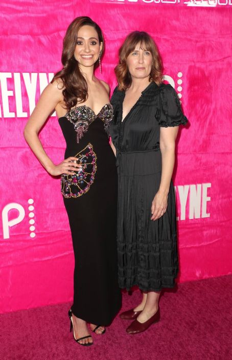 Emmy Rossum – On a red carpet ‘Angelyne’ TV show screening in Los Angeles