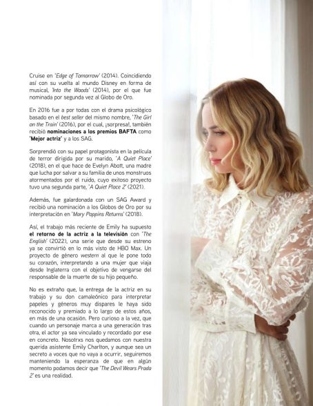 Emily Blunt - X Mag Magazine Pictorial [United States] (March 2023)