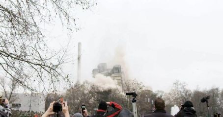 Building implosion