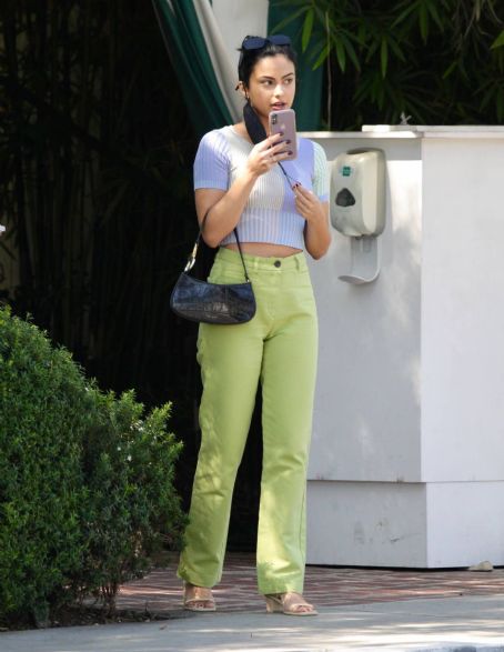 Camila Mendes – Spotted while leaving a meeting in Beverly Hills
