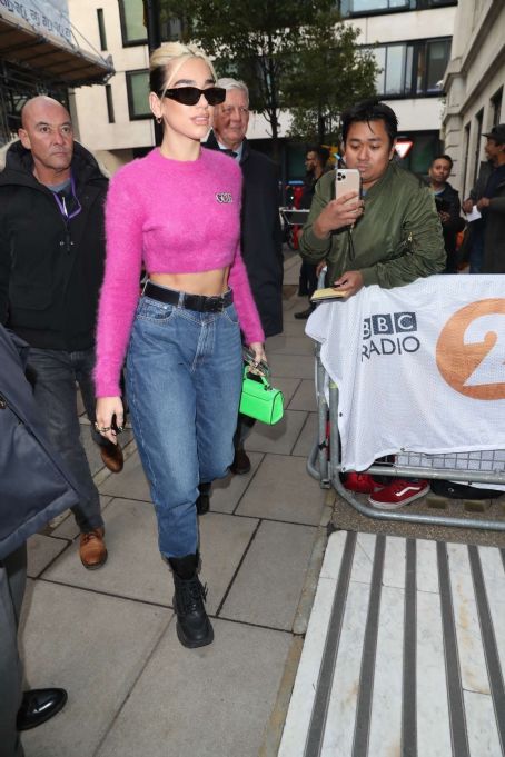 Dua Lipa – Leaving BBC’s Zoe Ball Show in London | Dua Lipa Picture