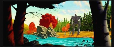 a scene from Brad Bird's The Iron Giant - 1999 Picture - Photo of The ...