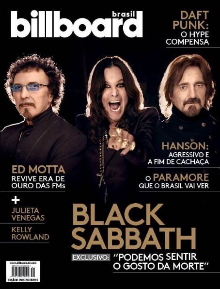 Black Sabbath - Billboard Magazine Cover [Brazil] (July 2013)