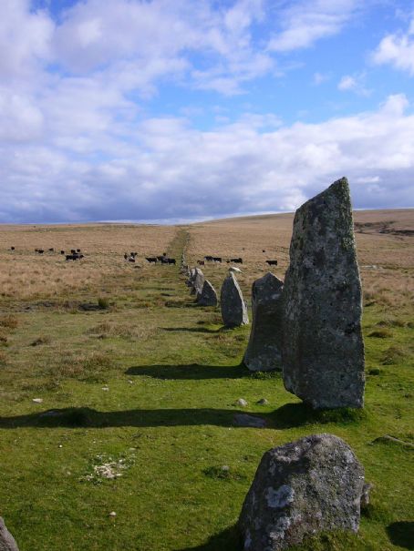 Stone row