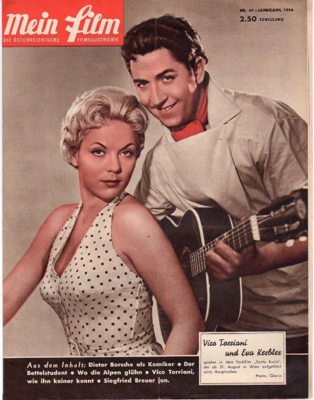 Vico Torriani - Mein Film Magazine Cover [Austria] (August 1956)