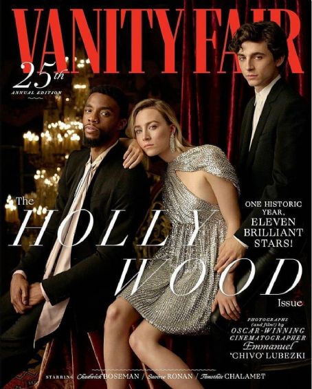 Miley Cyrus, Saoirse Ronan, Chadwick Boseman, Timothée Chalamet, Vanity ...