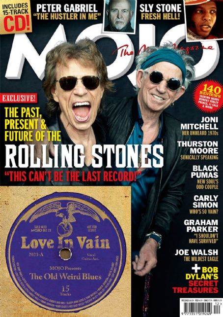 Keith Richards - Mojo Magazine Cover [United Kingdom] (December 2023)