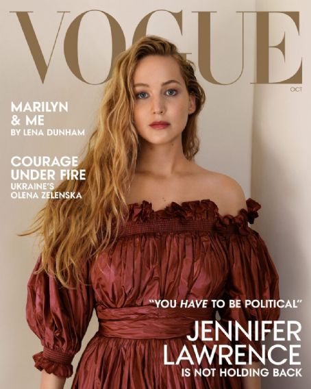Jennifer Lawrence - Vogue Magazine Cover [United States] (October 2022)