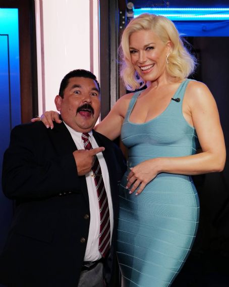 Guillermo Rodriguez and Hannah Waddingham – Jimmy Kimmel Live
