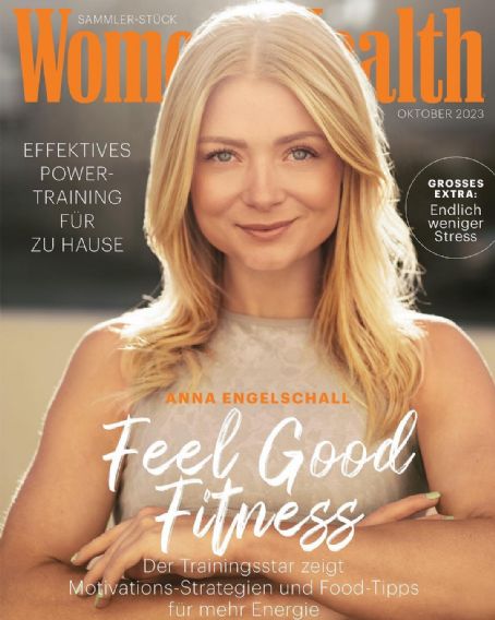 Anna Engelschall, Women's Health Magazine October 2023 Cover Photo ...