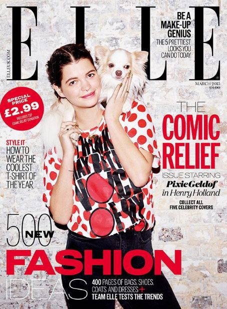 Keira Knightley, Elle Magazine March 2015 Cover Photo - United Kingdom