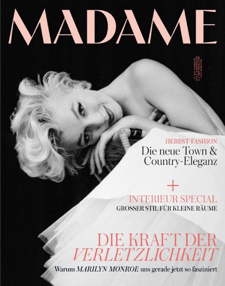 Marilyn Monroe - Madame Magazine Cover [Germany] (October 2022)
