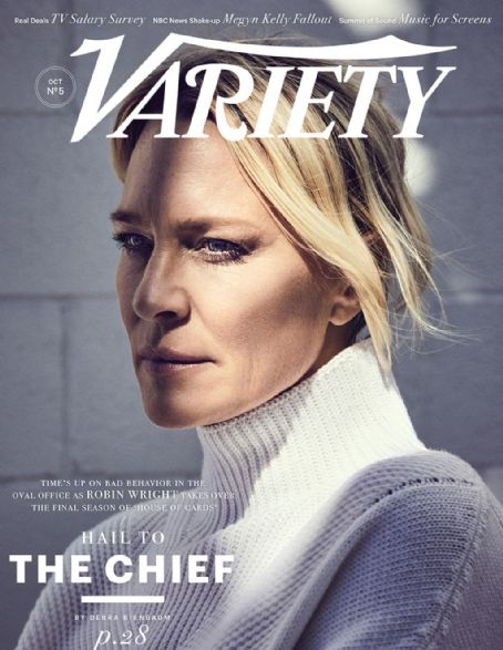 Robin Wright - Variety Magazine Cover [United States] (October 2018)