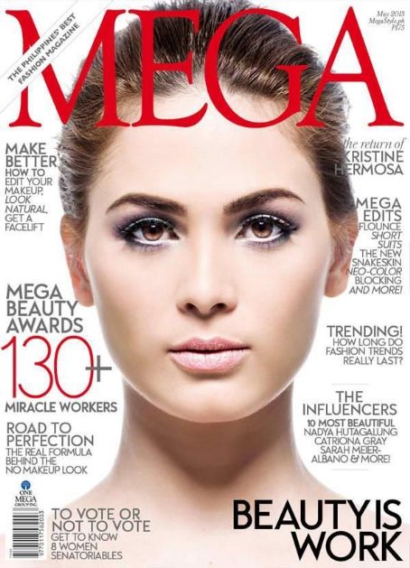 Kristine Hermosa, Mega Magazine May 2013 Cover Photo - Philippines