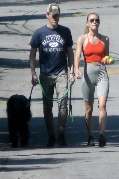 Kate Bosworth – Walk with her husband Micheal Polish in LA