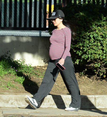 Constance Wu – Seen while on a walk in a park in Los Angeles