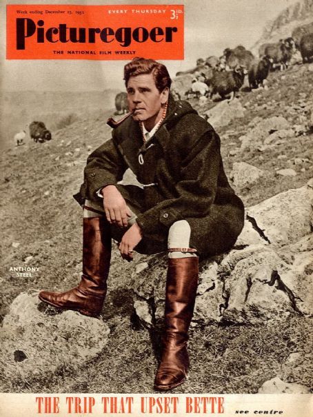 Anthony Steel - Picturegoer Magazine Cover [United Kingdom] (15 December 1951)