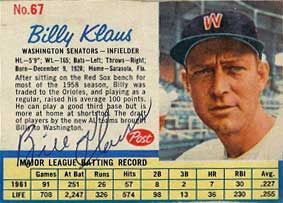 Billy Klaus
