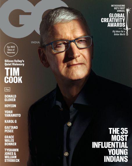 Tim Cook Gq Magazine April 2023 Cover Photo India 5326