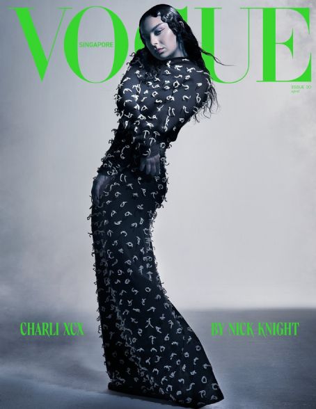 Charli XCX, Vogue Magazine April 2024 Cover Photo - Singapore