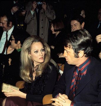 Ursula Andress and Jean-Paul Belmondo