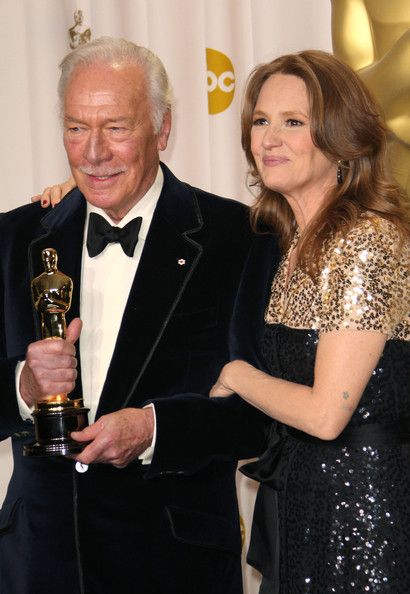 Christopher Plummer and Melissa Leo At The 84th Annual Academy Awards - Press Room (2012)