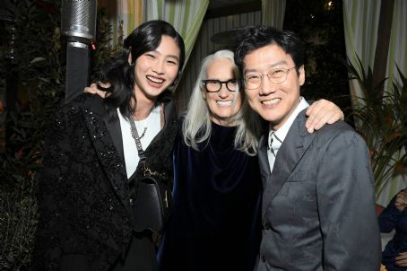 HoYeon Jung, Jane Campion and Hwang Dong-hyuk – 2022 Critics Choice Awards After Party – California