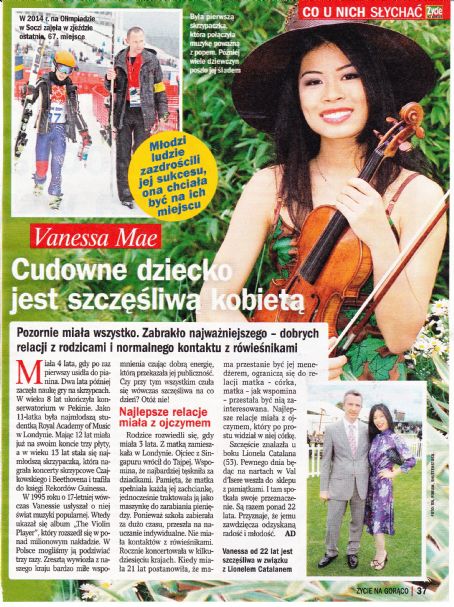 Vanessa Mae - Zycie na goraco Magazine Pictorial [Poland] (17 December 2021)