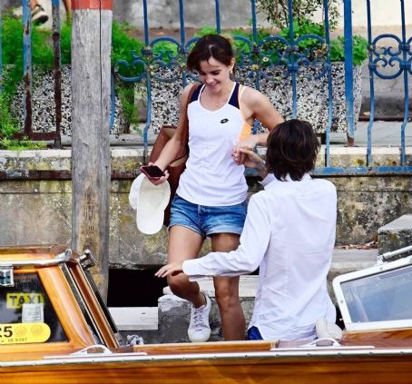 Emma Watson – Spotted out in Venice