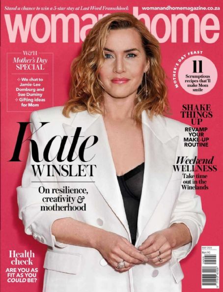 Kate Winslet, Woman&Home Magazine May 2024 Cover Photo - South Africa